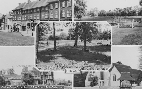 Photo of Sidcup, Composite c.1955