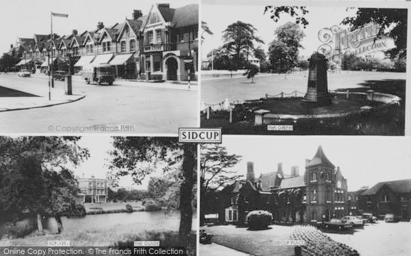 Photo of Sidcup, Composite c.1960 - Francis Frith