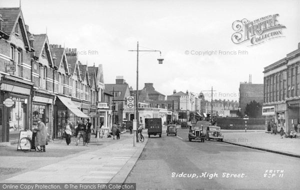 Photo of Sidcup, High Street c.1950
