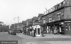 Longlands Parade And Post Office c.1955, Sidcup