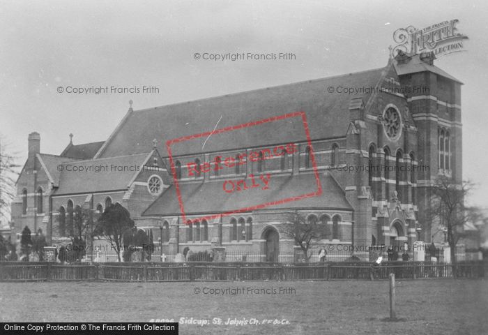 Photo of Sidcup, St John's Church 1902