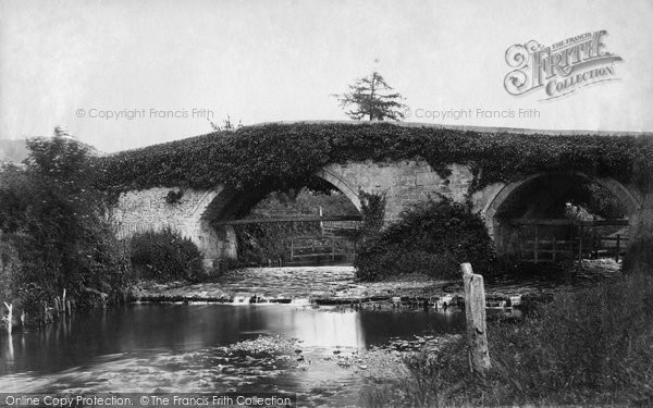 Photo of Sidford, Bridge c.1874