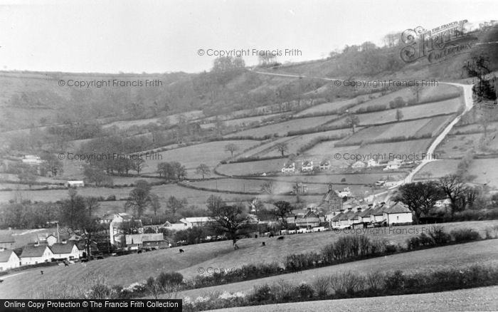 Photo of Sidford, Trow Hill c.1955