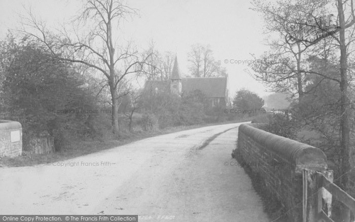 Photo of Sidlow, Bridge And Emmanuel Church 1896