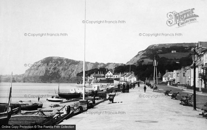 Photo of Sidmouth, 1895