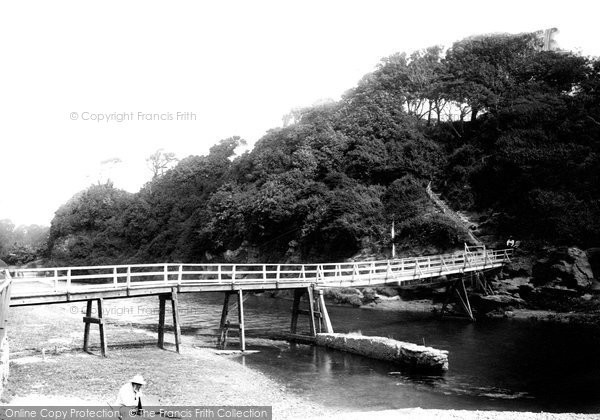 Photo of Sidmouth, Alma Bridge 1895