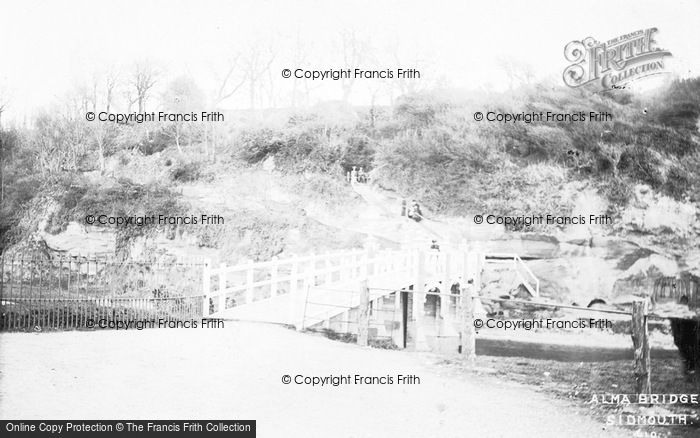 Photo of Sidmouth, Alma Bridge 1914