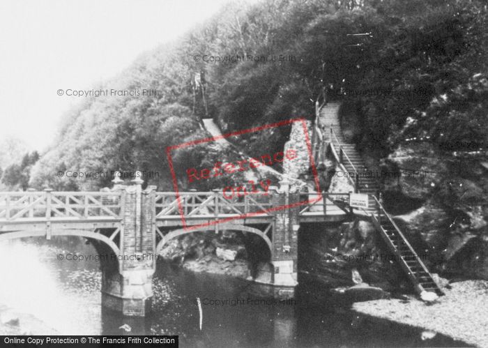 Photo of Sidmouth, Alma Bridge c.1950
