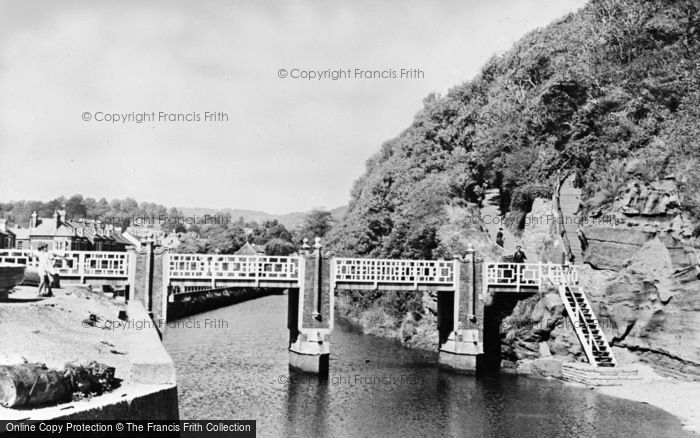 Photo of Sidmouth, Alma Bridge c.1960