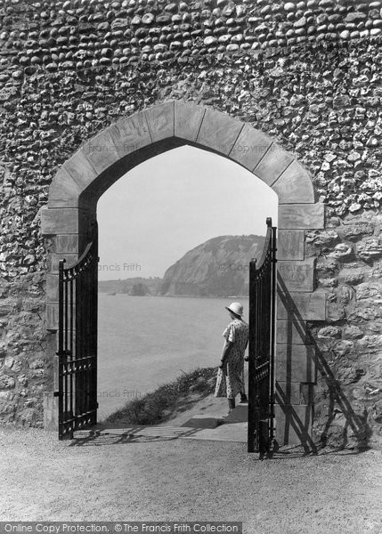 Photo of Sidmouth, Arch In Connaught Gardens 1934