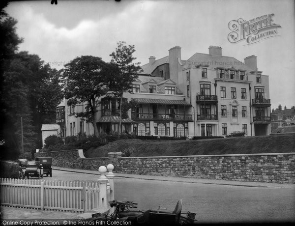 Photo of Sidmouth, Belmont Hotel 1925