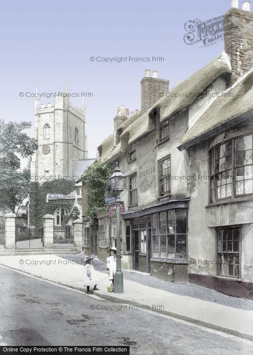 Photo of Sidmouth, Church Street 1906