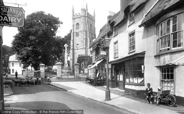 Photo of Sidmouth, Church Street 1924