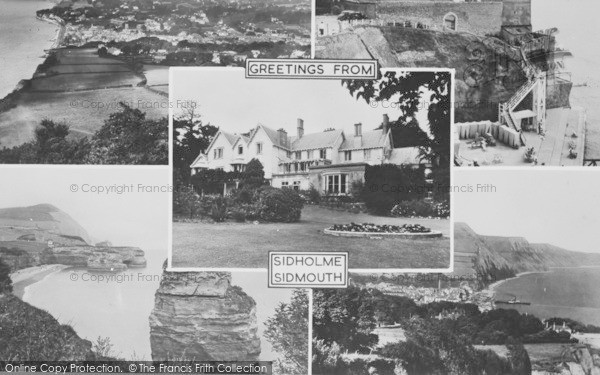 Photo of Sidmouth, Composite 1960