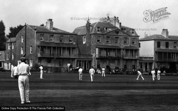 Photo of Sidmouth, Cricket Match 1924