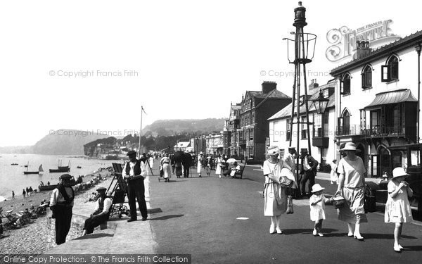 Photo of Sidmouth, Esplanade 1924
