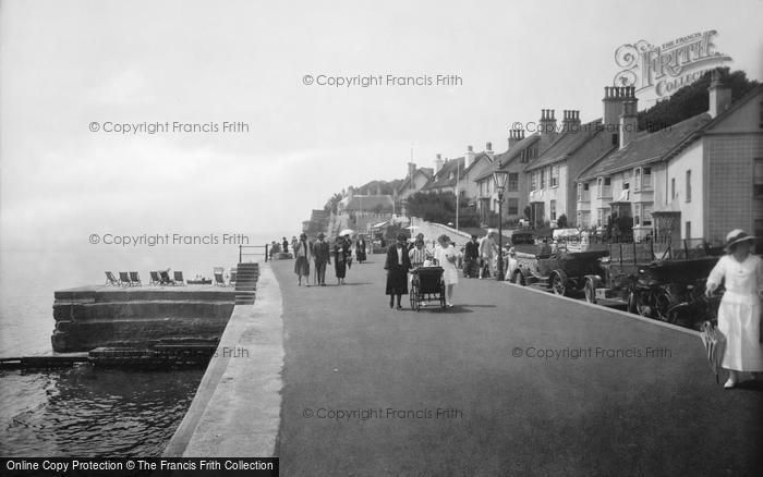 Photo of Sidmouth, Esplanade 1924