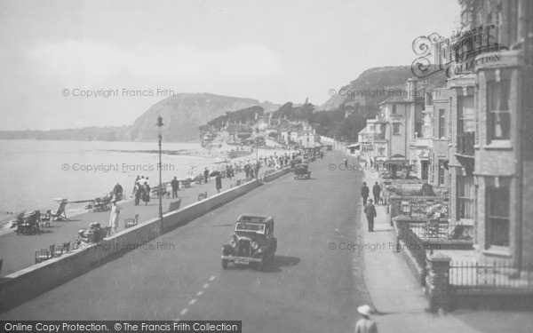 Photo of Sidmouth, Esplanade 1934