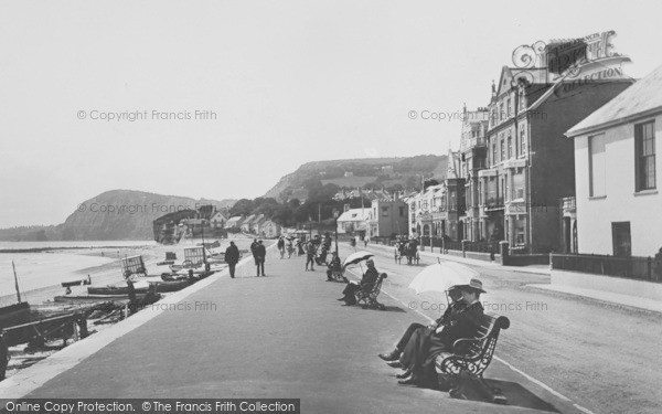 Photo of Sidmouth, Esplanade West 1904