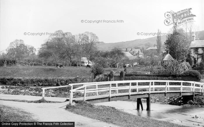 Photo of Sidmouth, Footbridge On The Sid c.1900