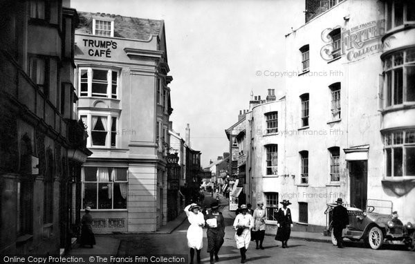 Photo of Sidmouth, Fore Street 1918
