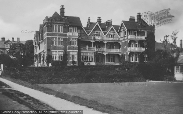 Photo of Sidmouth, Fortfield Hotel 1914