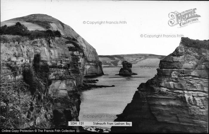Photo of Sidmouth, From Ladram Bay c.1960