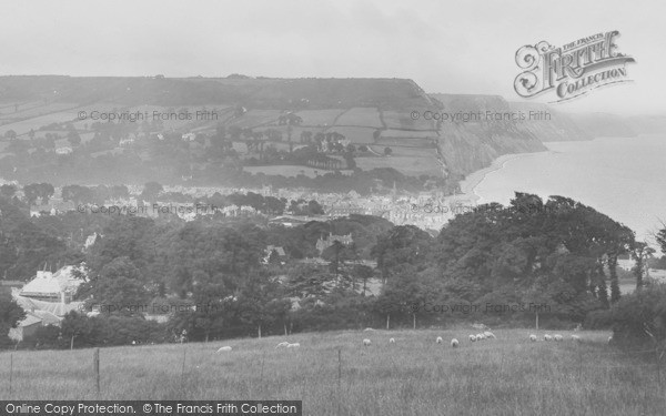 Photo of Sidmouth, From Peak Hill 1904