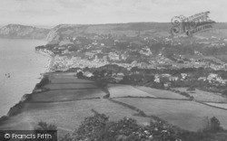 From Salcombe Hill 1928, Sidmouth