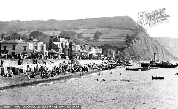 Photo of Sidmouth, From The Sea 1924