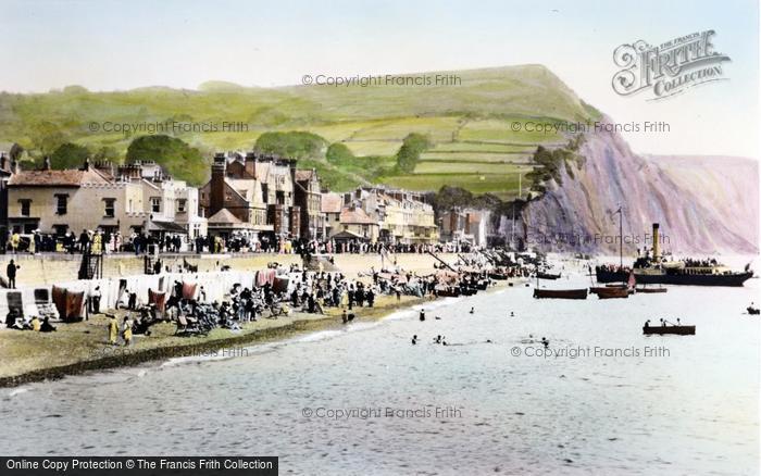 Photo of Sidmouth, From The Sea 1924