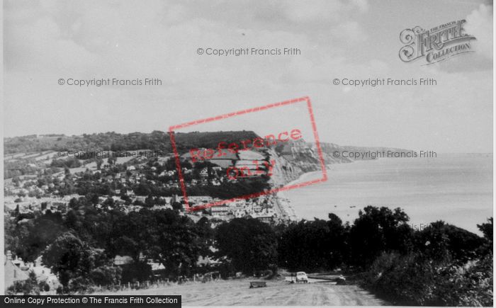 Photo of Sidmouth, General View c.1960