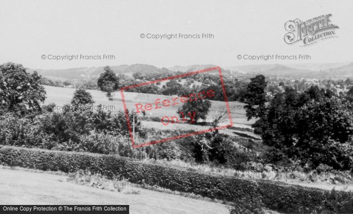 Photo of Sidmouth, General View c.1960