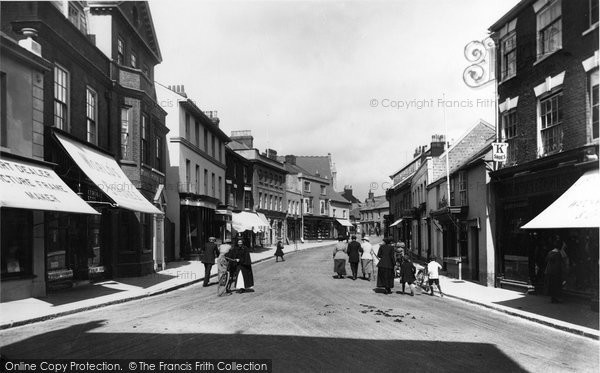 Photo of Sidmouth, High Street 1918