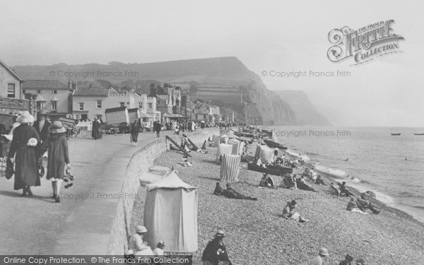 Photo of Sidmouth, Looking East 1918