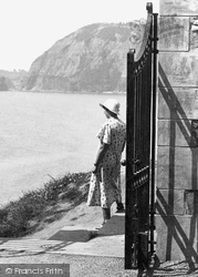 Looking Out To Sea 1934, Sidmouth