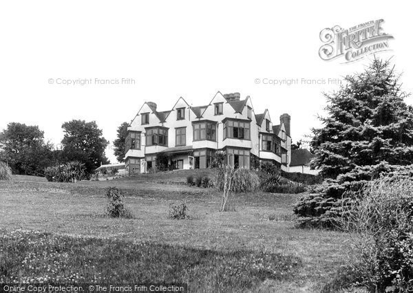 Photo of Sidmouth, 'moorcourt' 1928