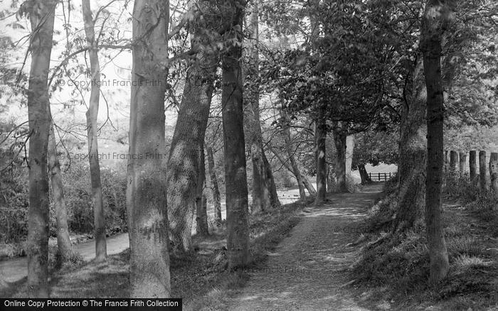 Photo of Sidmouth, On The Sid, Lover's Walk c.1900