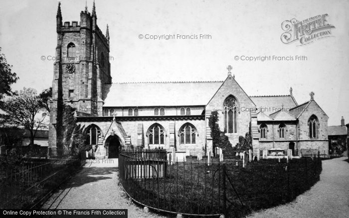 Photo of Sidmouth, Parish Church c.1900