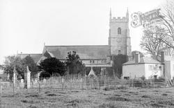 Parish Church From Meadow c.1900, Sidmouth