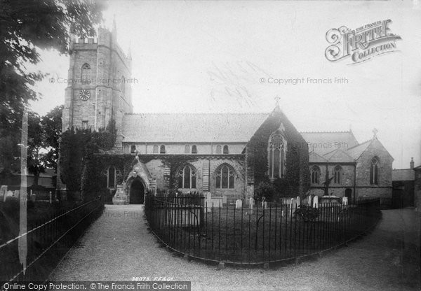 Photo of Sidmouth, Parish Church Of St Giles 1895