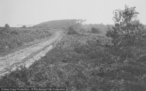 Photo of Sidmouth, Pathway Across The Moor 1931