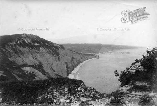 Photo of Sidmouth, Peak Rock 1906