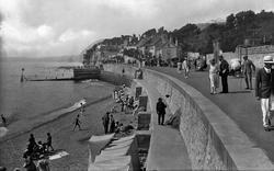 Promenade, Western End 1924, Sidmouth