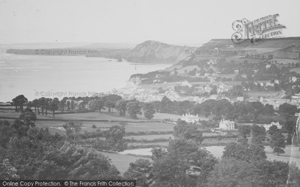 Photo of Sidmouth, Showing Ladram Bay c.1897 