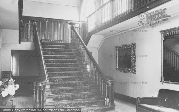 Photo of Sidmouth, Sidholme Guest House, Main Entrance Hall c.1955