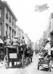 Stagecoach In Fore Street 1904, Sidmouth