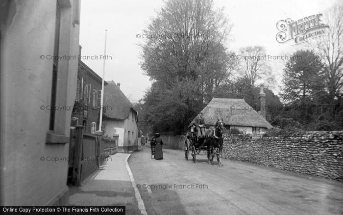 Photo of Sidmouth, Station Road c.1900