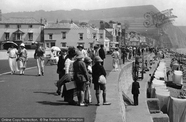 Photo of Sidmouth, Summer Holiday 1924