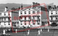 Tennis Courts, Fortfield Terrace 1918, Sidmouth
